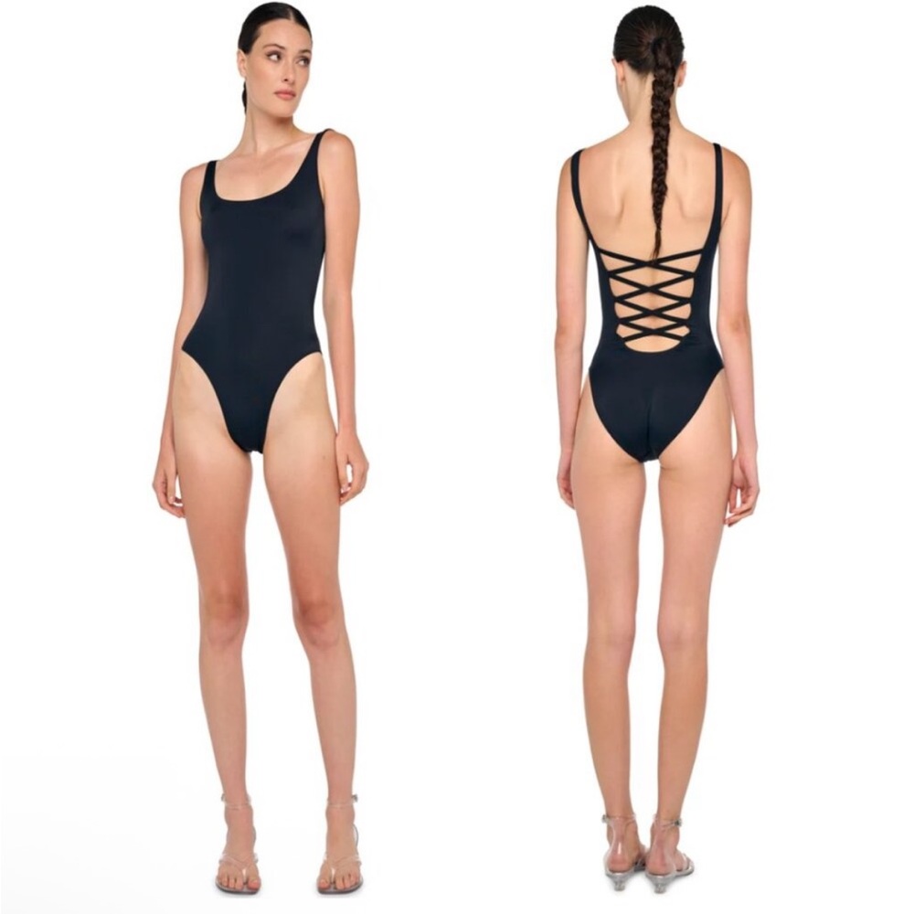 Norma Kamali swim - mio swimsuit one shoulder one piece - size XL - NWT